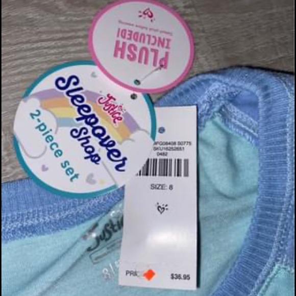 Justice Christmas Pajamas with PLUSH!! - Picture 4 of 4